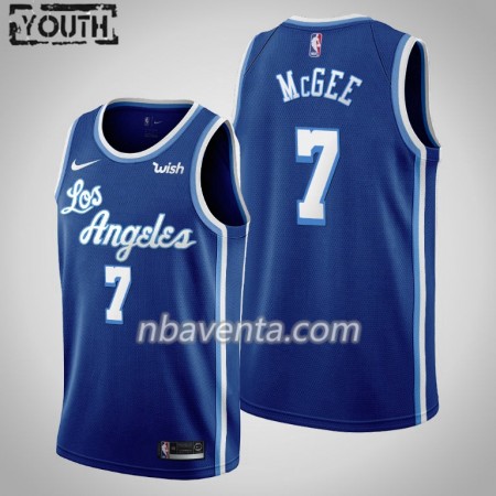 Camiseta Niños Los Angeles Lakers JaVale McGee 7 2019-20 Nike Hardwood Classics Swingman